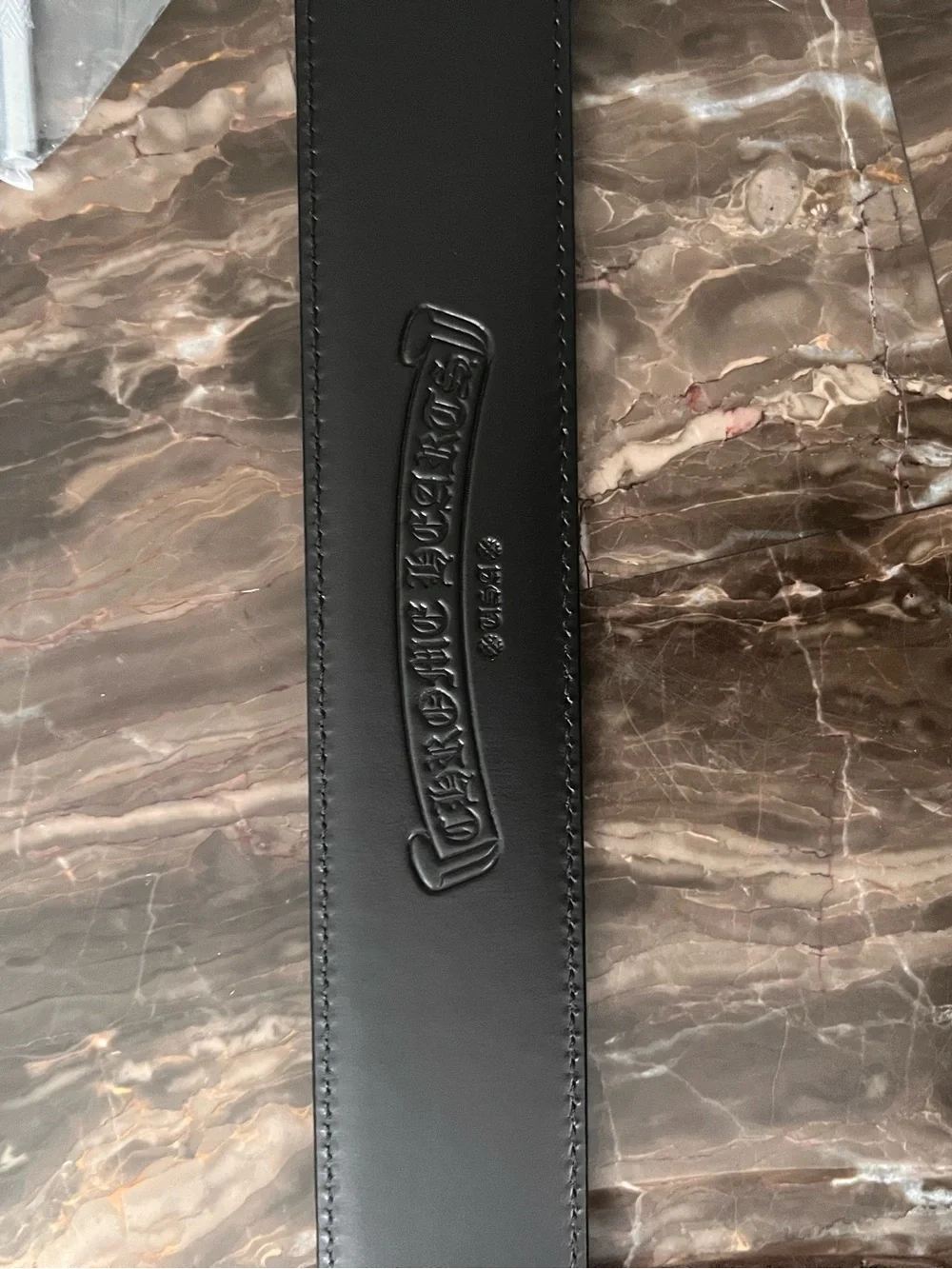 Chrome hearts silver rolling stones Tounge vintage belt